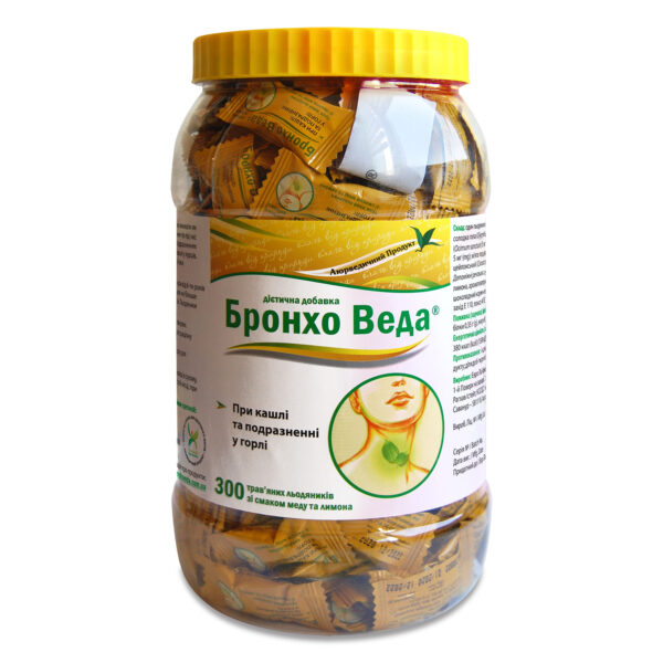 БРОНХО ВЕДА трав’яні льодяники №300